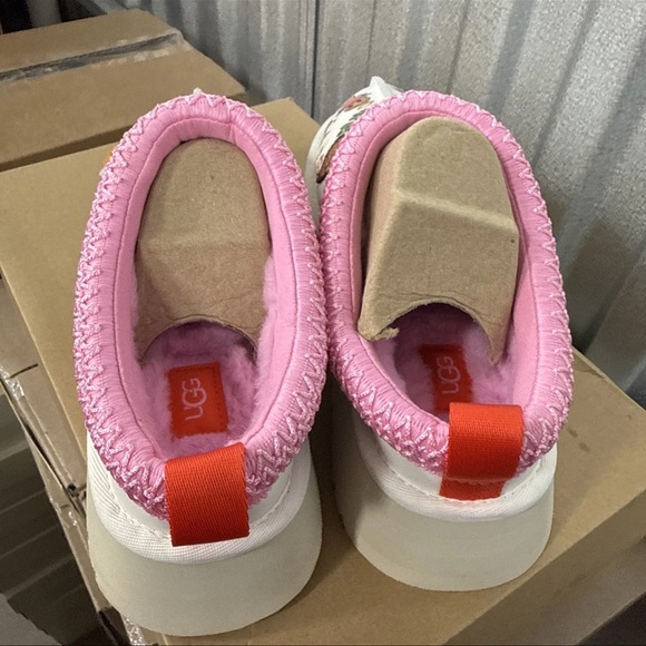 🎨 UGG TAZZ POP SKETCH SLIPPERS WHITE HUMBERTO CRUZ 💕 - Picture 4 of 5